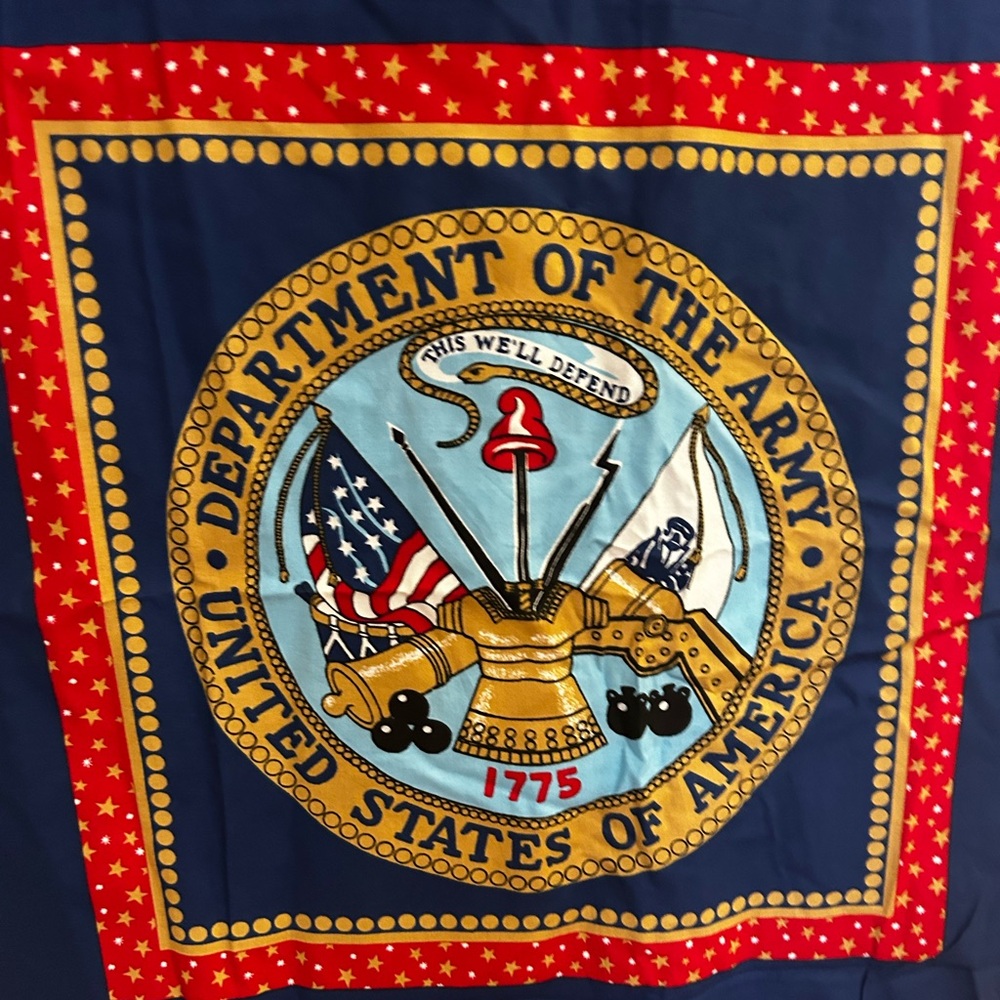 U.S. Department of the Army Fabric -Never Used